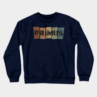 Primus Retro Pattern Crewneck Sweatshirt